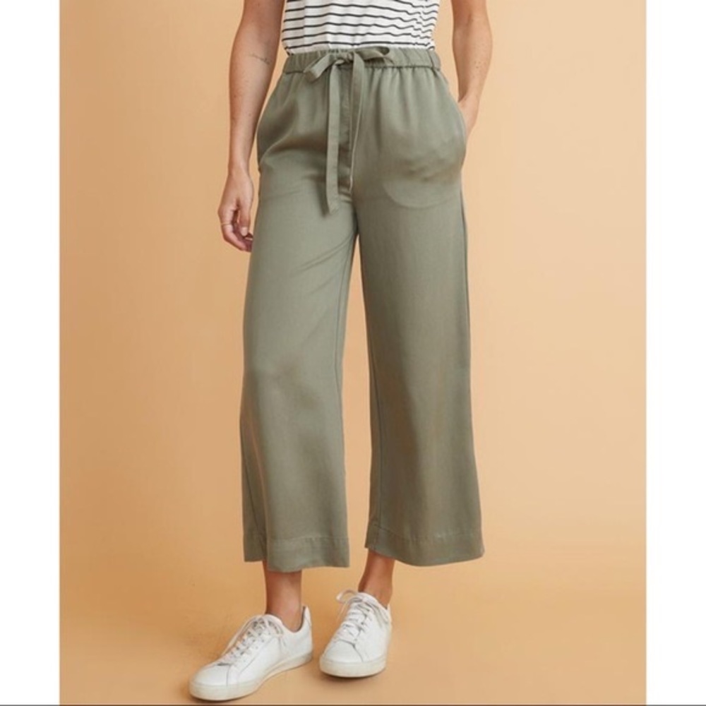 Marine Layer Tencel Pant L Olive